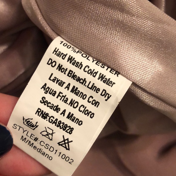 Boutique Sequined Crossback Short Dress - Picture 5 of 5